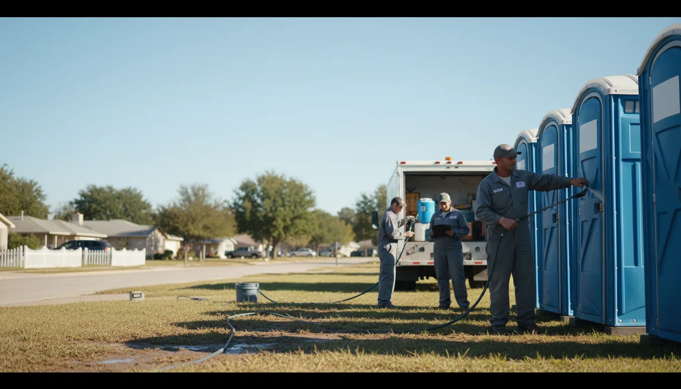 Long-Term Portable Toilet Rental in Gary, TX near me